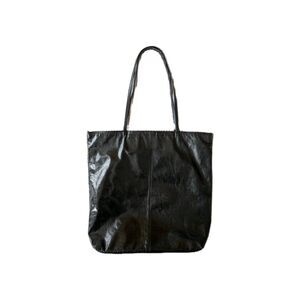 Latico Black Leather Tote Bag